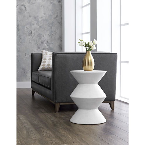 Union 22 X 16 inch White Outdoor End Table